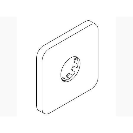 KOHLER Escutcheon, Square 1347279-BN